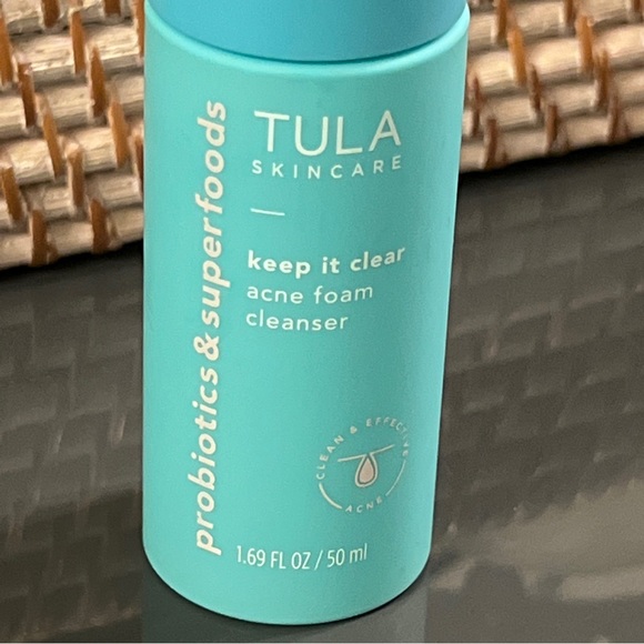 NEW TULA Keep it Clear ACNE FOAM CLEANSER - Travel size - Picture 2 of 2
